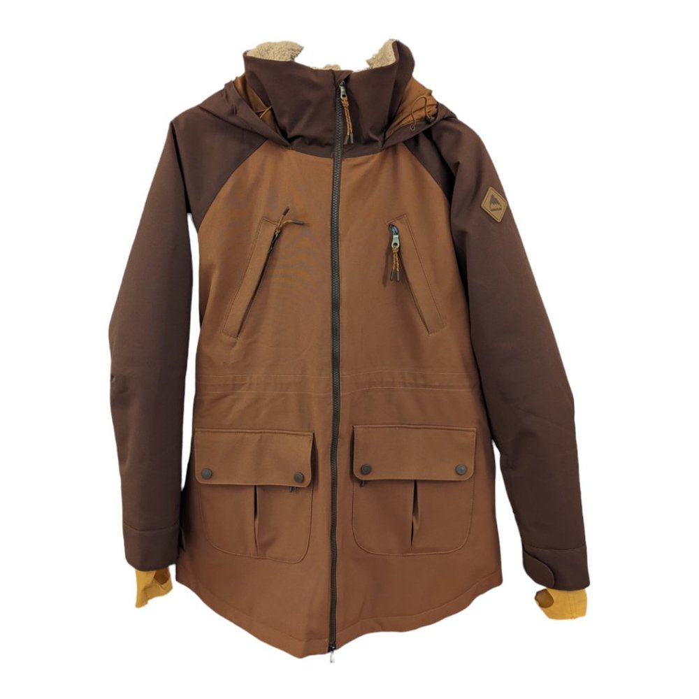 Burton Prowess Jacket - Large - Skiing Snowboarding, Ice Skating - Brown - EUC